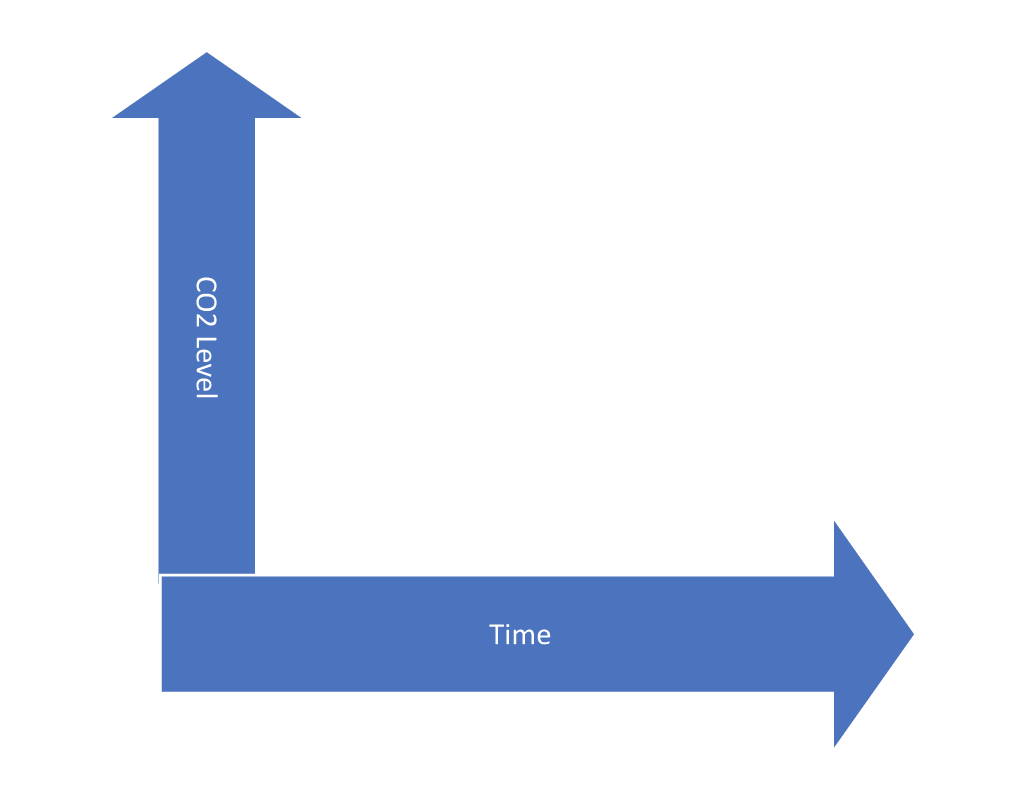 Capnography X- and Y- Axis